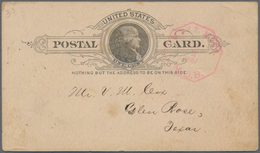 Vereinigte Staaten Von Amerika - Ganzsachen: 1875/1920 Accumulation Of Ca. 290 Used Postal Stationer - Otros & Sin Clasificación