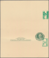 Vereinigte Staaten Von Amerika - Ganzsachen: Starting 1892 Holding Of Ca. 680 Unused And Used Paid R - Other & Unclassified