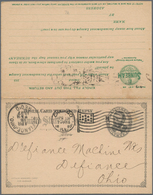 Vereinigte Staaten Von Amerika - Ganzsachen: 1892/98 Research Lot Of Ca. 170 Unused (also Some Unfol - Autres & Non Classés