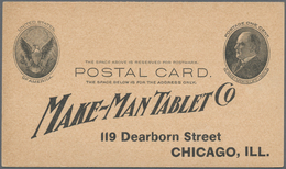 Vereinigte Staaten Von Amerika - Ganzsachen: 1902/06 Holding Of Ca. 780 Unused And Used Postal Stati - Other & Unclassified