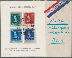 Alle Welt: 1894 - 1972 (ca.), Accumulation Of Over 70 Covers, While Letters, Postal Stationary, FDC, - Verzamelingen (zonder Album)