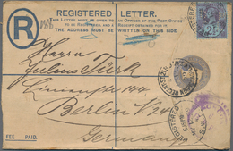 Alle Welt - Ganzsachen: 1870's-1930's Ca.: About 100 Postal Stationery Items Worldwide, Including Do - Otros & Sin Clasificación