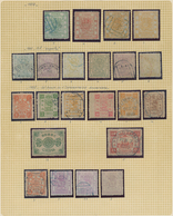 Übersee: 1870/1940 (ca.), Mint And Used Collection In An Album, Comprising E.g. Thailand, Japan, A L - Sonstige & Ohne Zuordnung