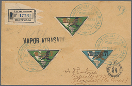 Übersee: 1915/1956, Sophisticated Lot Of 26 Covers/cards, E.g. Airmail, Egypt Special Event Postmark - Otros & Sin Clasificación