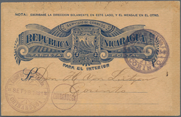 Mittel- Und Südamerika: 1890/1962, Covers/used Stationery Of Costa Rica (21, Inc. Card 1893 To Seneg - Amerika (Varia)