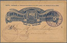 Mittel- Und Südamerika: 1890/1962, Covers/used Stationery Of Costa Rica (21, Inc. Card 1893 To Seneg - Otros - América