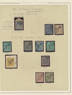 Französische Kolonien: 1890/1960 (ca.), Comprehensive Used And Mint Collection In Nine Albums, Well - Andere & Zonder Classificatie