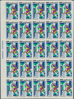 Thematik: Frieden / Peace: 1986, Tunisia. International Year Of Peace. Complete Issue (1 Value) In 2 - Zonder Classificatie