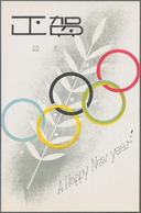 Thematik: Olympische Spiele / Olympic Games: 1906 - 1984 (ca.), Umfangreicher Posten Von Ca. 540 Bel - Andere & Zonder Classificatie