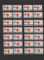 Thematik: Rotes Kreuz / Red Cross: 1950's/1970's, Beautiful Collection On Blanc Pages. Incl. Omnibus - Red Cross