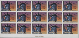 Thematik: Sehenswürdigkeiten-Freiheitsstatue / Sights- Statue Of Liberty: 1986, Aitutaki. 100 Years - Other & Unclassified