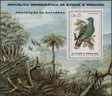 Thematik: Tiere-Vögel / Animals-birds: 1979, Sao Thome And Principe, Complete Set Of Six In Complete - Autres & Non Classés