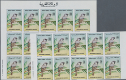 Thematik: Tiere-Vögel / Animals-birds: 1987, Morocco. Complete Set BIRDS (2 Values) In 2 IMPERFORATE - Other & Unclassified