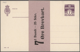 Dänemark - Ganzsachen: 1864/1935 Collection Of About 710 Unused And Used Postal Stationeries In Larg - Postwaardestukken