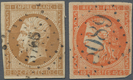 Französische Post In Der Levante: 1857/1913 Ca., French P.O. Palestine, Interesting Collection With - Other & Unclassified