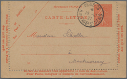 Frankreich - Ganzsachen: 1904/17 Specialiced Collection With Ca. 40 Unused And Used Postal Stationer - Andere & Zonder Classificatie