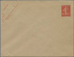 Frankreich - Ganzsachen: 1907/20 Specialized Collection With Ca. 100 Unused And Used Postal Statione - Altri & Non Classificati