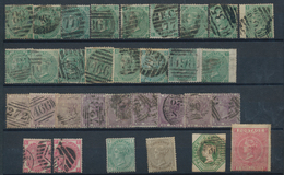 Großbritannien: 1841/1920 (ca.), Used And Mint Accumulation On Stockcards With Plenty Of Material, B - Otros & Sin Clasificación