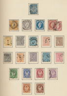 Norwegen: 1855/2000, Used And Mint Collection/accumulation In Three Albums, From A Nice Section Clas - Usados