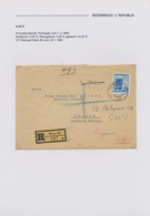 Österreich: 1957/1970 Ca., Freimarken BAUWERKE, Umfangreiche Spezialsammlung Mit Ca.130 Briefen U. P - Verzamelingen