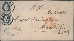 Österreichische Post In Der Levante: 1838/1912 Ca., Gehaltvoller Sammlungsbestand Mit Ca. 40 Belegen - Oriente Austriaco