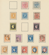 Rumänien: 1862/1938, Mint And Used Collection On Album Pages From A Nice Selection Of Early Issues C - Used Stamps