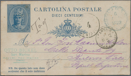 San Marino - Ganzsachen: 1882/1982 Accumulation Of Ca. 1.150 Unused Postal Stationeries, Incl. Posta - Postwaardestukken
