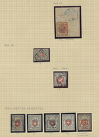 Schweiz: 1850/1950 (ca.), Gestempelte Und Ungebrauchte Sammlung In Zwei Alben Mit Schwerpunkt Auf De - Lotes/Colecciones