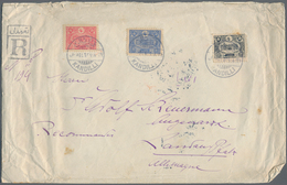 Türkei: 1880 - 1918, (ca.), Accumulation Of 35 Covers (letters, Postal Stationery, Picture-postcards - Usati