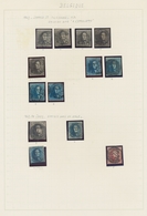 BENELUX: 1849/1940 (ca.), Used And Mint Collection In Three Albums, All Three Countries Collected In - Otros - Europa