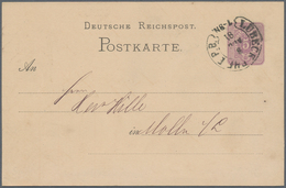 Deutschland: 1807 - 1941, Posten Von Ca. 50 Belegen, Dabei Stempel, Einschreiben, Posthilfsstellen, - Verzamelingen