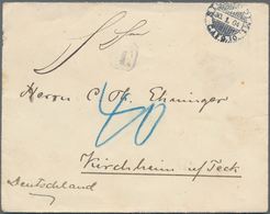 Deutschland: 1909 - 1951, 13 Briefe Von Meist Deutschen Konsulaten In Lugano, Piräus, Coruna, Stockh - Colecciones