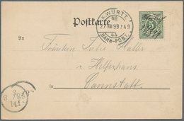 Württemberg - Marken Und Briefe: 1896 - 1920 (ca.), Posten Von 19 Belegen, Dabei Handschriftliche En - Andere & Zonder Classificatie
