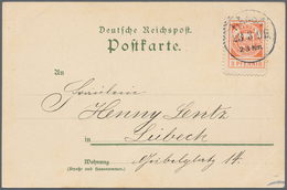 Deutsches Reich - Privatpost (Stadtpost): 1893 - 1903 (ca.), Posten Von über 15 Belegen, Dabei Priva - Posta Privata & Locale