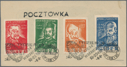 Kriegsgefangenen-Lagerpost: 1942 Ab Ca., Interessantes Konvolut Mit Ca.50 Belegen Und über 100 Marke - Sonstige & Ohne Zuordnung