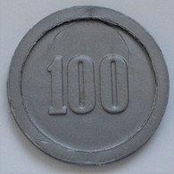 Niederlande: Plastic Money "Ministerie Van Oorlog" 1951. 100 Cents (1 Gulden). Die Tokens / Jetons W - Otros & Sin Clasificación