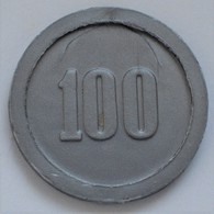 Niederlande: Plastic Money "Ministerie Van Oorlog" 1951. 100 Cents (1 Gulden). Die Tokens / Jetons W - Autres & Non Classés