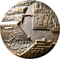 Medaillen Alle Welt: Finnland: Bronzemedaille 1985 Von Kauko Räsänen, SEFE, 80 Mm, Ca. 2 Cm Dick, 66 - Unclassified