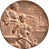 Medaillen Alle Welt: Böhmen: Bronzemedaille O. J. Von Pichl, Der Landwirtschaftlichen Centr. Gesells - Zonder Classificatie