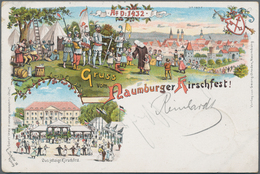 Deutschland: 1760 Ab Ca., Umfangreiche Heimatsammlung Von Naumburg A.d.Saale Mit Ca.600 Belegen In A - Verzamelingen