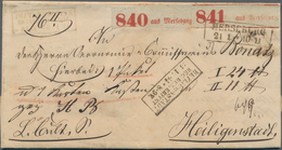 Deutschland: 1840/1950: Briefenachlass Deutschland: Interessanter Posten Von Ca. 220 Belegen Deutsch - Collections