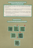 Baden - Marken Und Briefe: PLATTENFEHLER, Studiensammlung Von über 170 Gestempelten Marken (vorwiege - Other & Unclassified