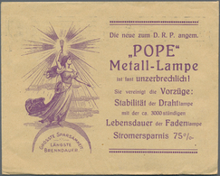 Baden - Marken Und Briefe: 1911/1913, Lot Von 50 Firmen-Vordruckbriefen Mit Frankaturen Luitpold, Da - Andere & Zonder Classificatie