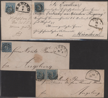 Bayern - Marken Und Briefe: 1795/1870 Ca., Partie Von Ca. 50 Belegen Ab Vorphila Bis Kreuzerzeit Mit - Otros & Sin Clasificación
