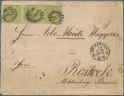 Bayern - Marken Und Briefe: 1851/1880 (ca.), Partie Von Zwölf Briefen Sowie Einer Vorderseite (einma - Sonstige & Ohne Zuordnung