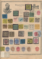 Braunschweig - Marken Und Briefe: 1852/1865, Sammlung In Unterschiedlicher Erhaltung Von Luxus Bis M - Brunswick