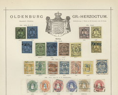 Oldenburg - Marken Und Briefe: 1852-1862, Großartige, überkomplette Sammlung Beginnend Mit Einer Bre - Oldenbourg