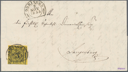 Württemberg - Marken Und Briefe: 1853/1874 Ca., Partie Von Ca. 135 Belegen Nur Kreuzerzeit Mit Einig - Otros & Sin Clasificación