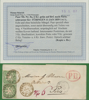 Württemberg - Marken Und Briefe: 1853/1903 Ca., Partie Von Ca. 40 Belegen Nur Auslandspost Sowohl Kr - Otros & Sin Clasificación