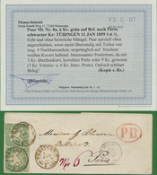 Württemberg - Marken Und Briefe: 1853/1903 Ca., Partie Von Ca. 40 Belegen Nur Auslandspost Sowohl Kr - Altri & Non Classificati